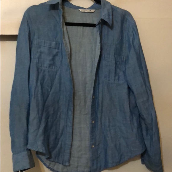 fake denim jacket